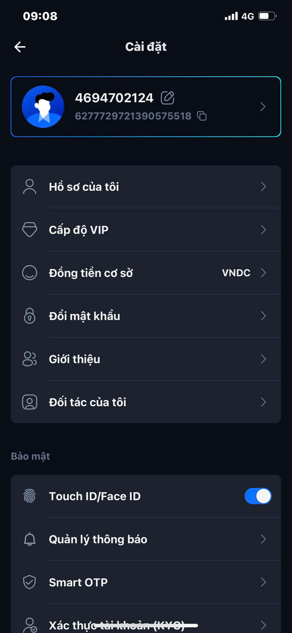 Bước 1: Truy cập mục Đối tác
