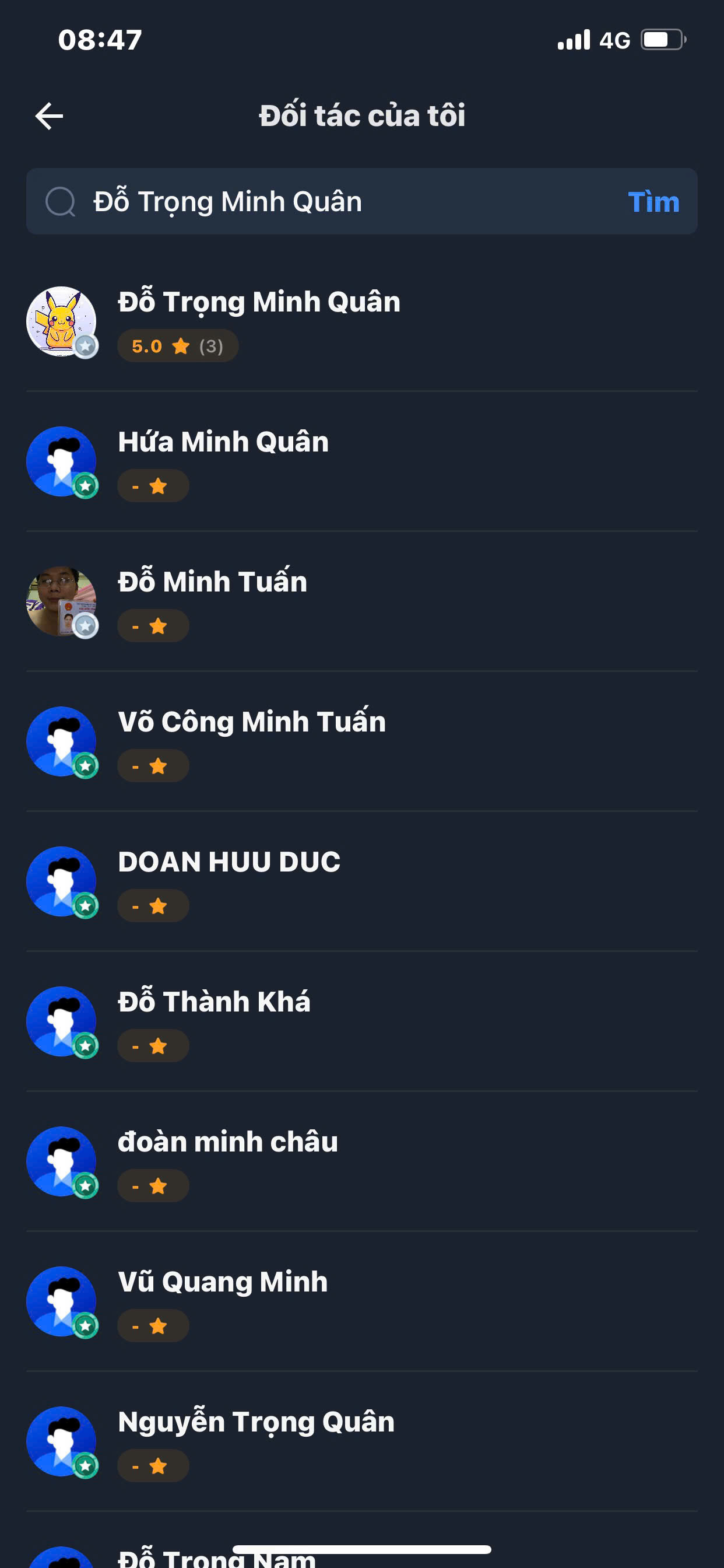 Bước 5: Xác nhận lựa chọn